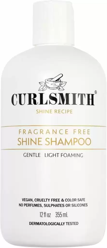 Fragrance free shine shampoo