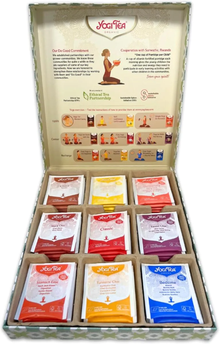 Organic Plastic free tea blend set